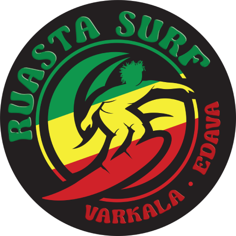 Ruasta Surf Logo Black